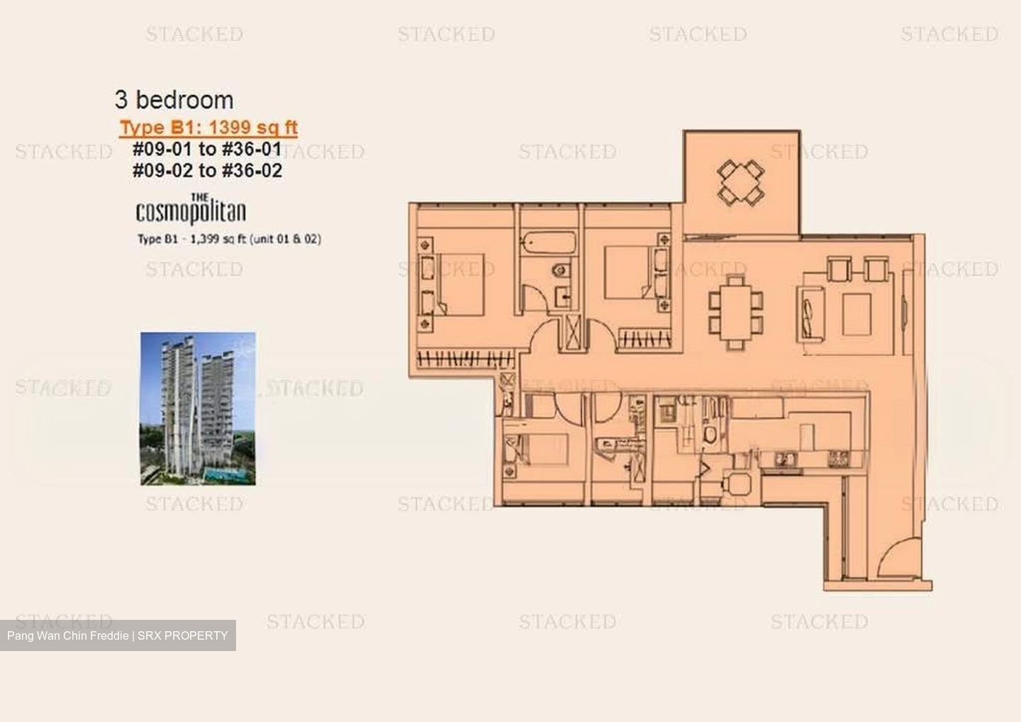 The Cosmopolitan (D9), Condominium #589207471